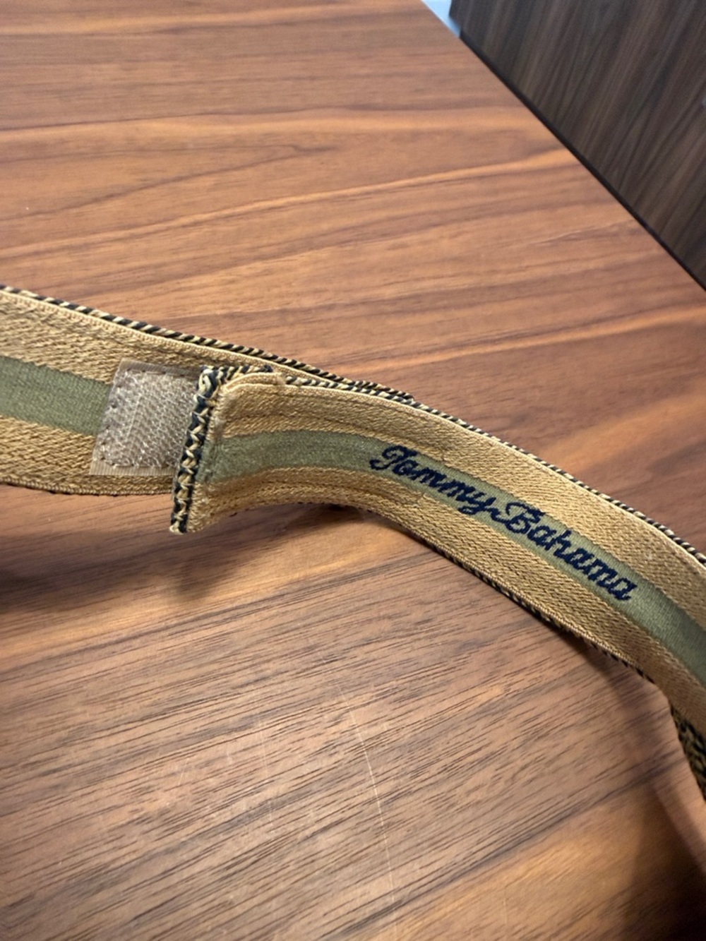Tommy Bahama Woven Straw Visor in Natural/Tan - Picture 3 of 6